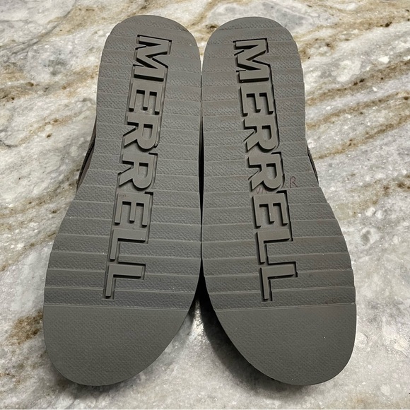 Merrell Juno gray suede clogs mules women's size 9 - Picture 10 of 12